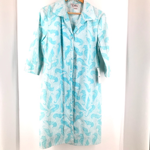 Lilly Pulitzer Dresses & Skirts - Lilly Pulitzer Vintage Seahorse Print Dress
